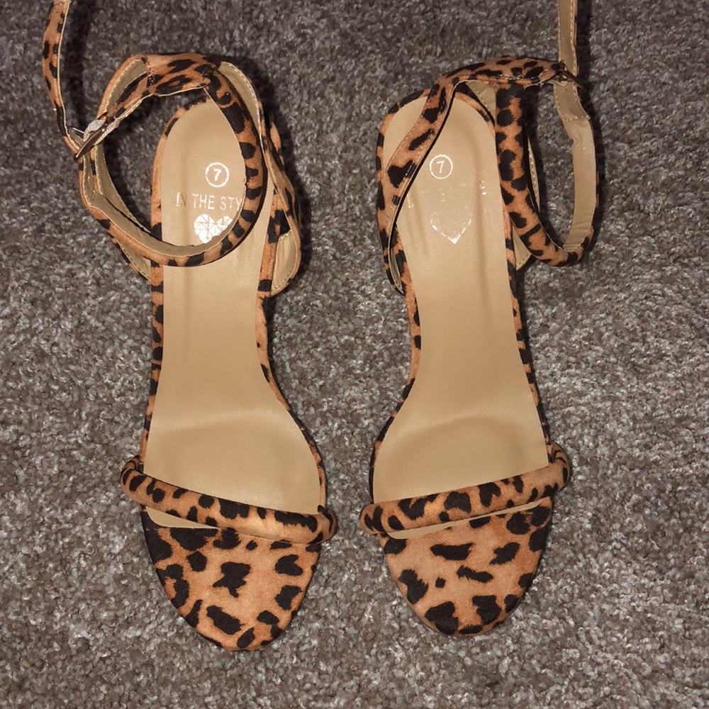 Cheetah Print High Heels